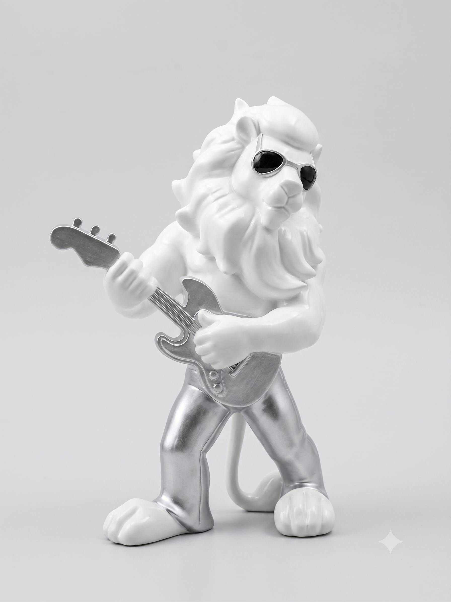 Quirky Lion Figurine